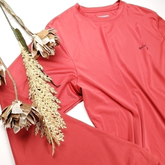 Columbia PFG Omni Shade Men's Long Sleeve Compression Shirts Sz M - Picture 4 of 9